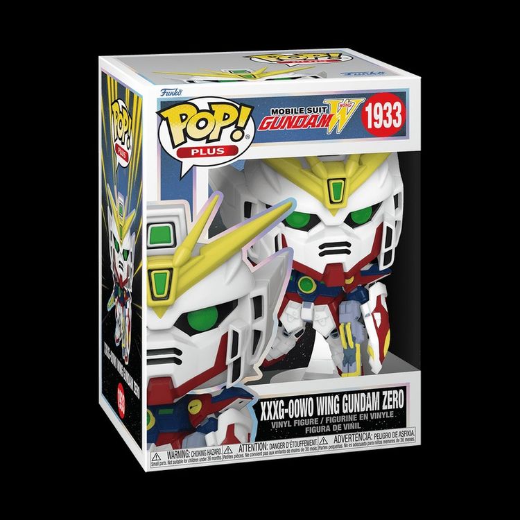 Funko Pop Plus Xxxg-00W0 Wing Gundam Zero Vinyl Figure